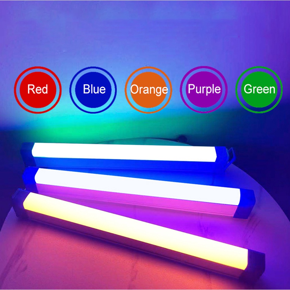 Led Light Handheld Photo lightings Tube Stick Lights USB Rechargeable