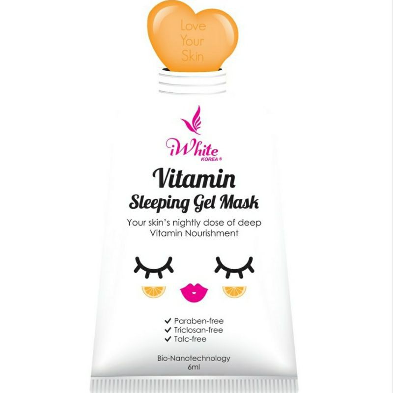 iWhite Korea Vitamin Sleeping Gel Mask 6ml Shopee Philippines
