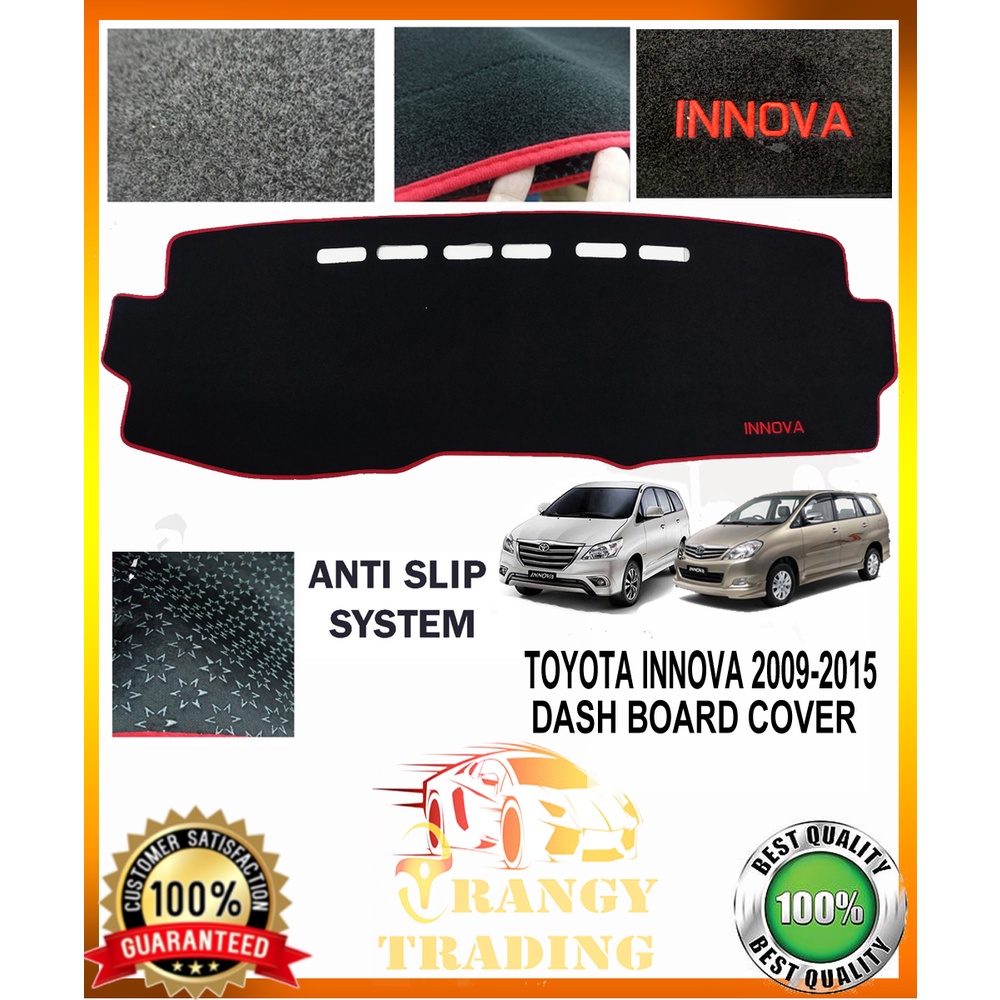 Dashboard Cover for Toyota Innova 2009 to 2015 Dash board High Quality
