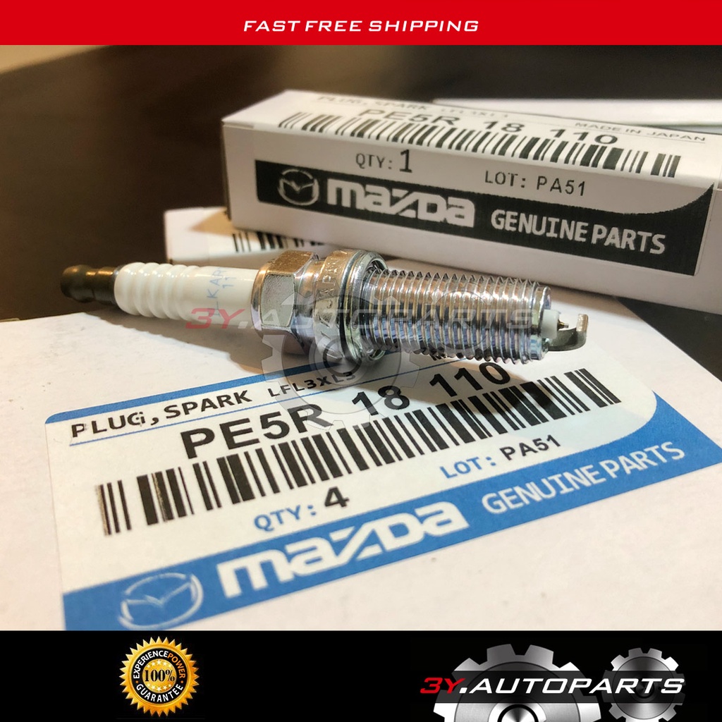 4 Candele Iridio PE5R-18-110 / ILKAR7L11 Per Mazda 3 6 CX-3 CX-5 MX-5 2.0 2.5L Miata