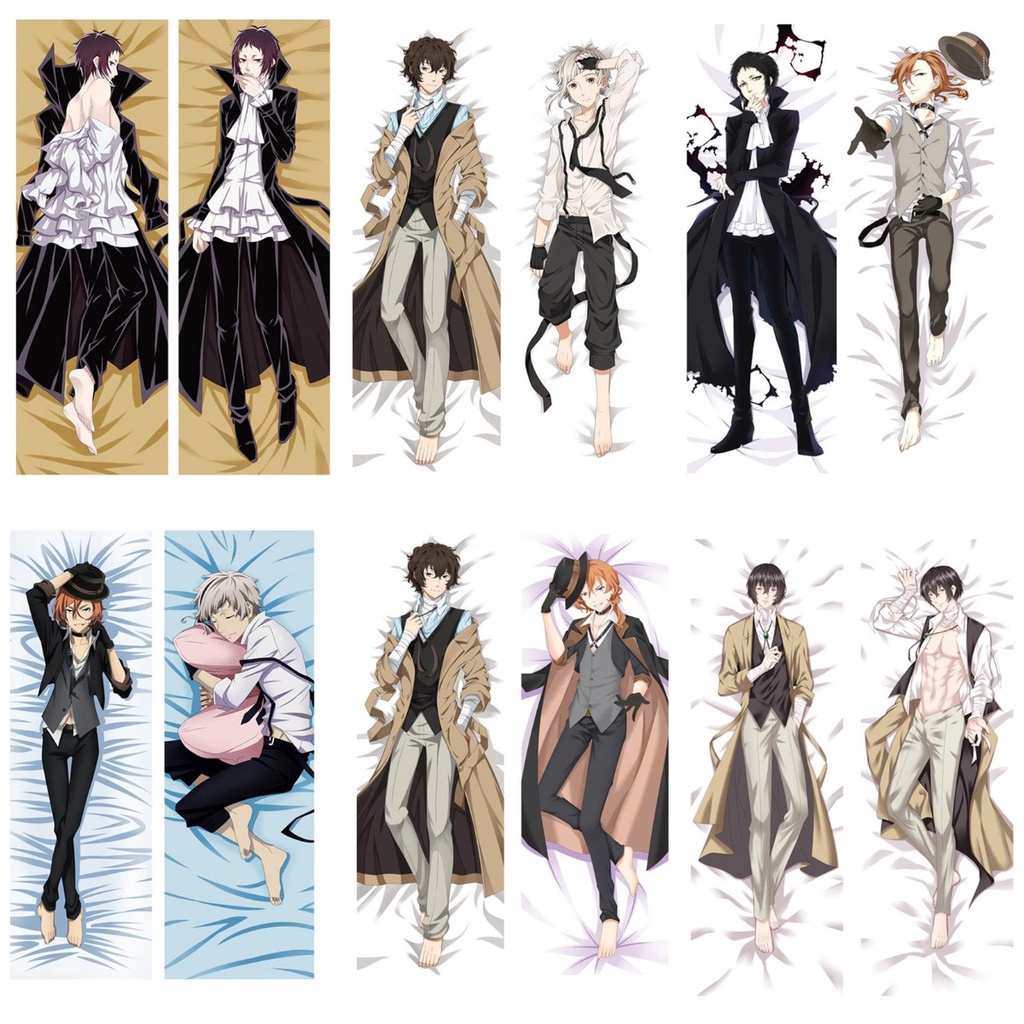 50X150CM Anime Bungo Stray Dogs Pillow Case Dazai Osamu Dakimakura ...