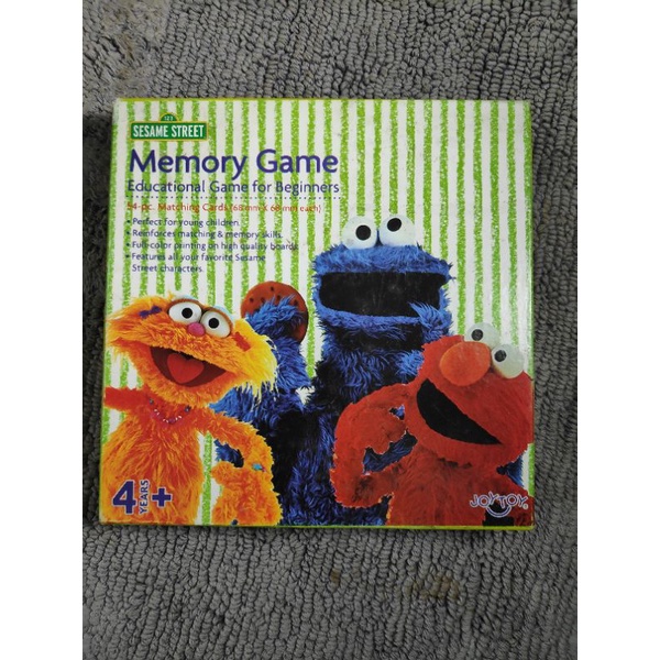 Sesame Street Memory Game Educational Game for Kids | Shopee Philippines