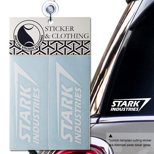 Stark Industries v.2 Logo Cutting Sticker | Shopee Philippines