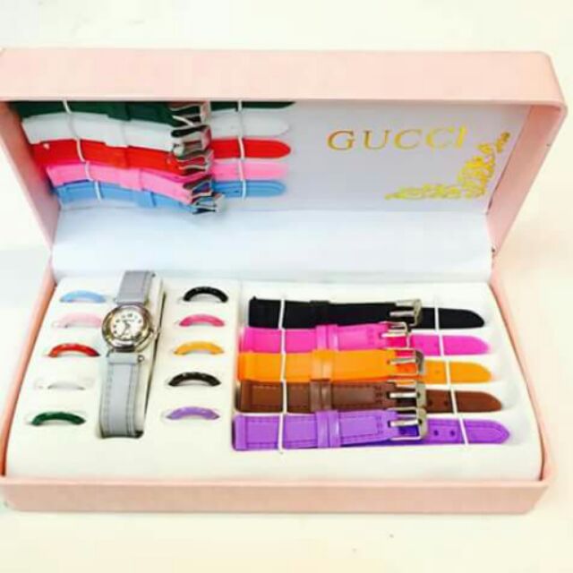 Gucci shop watch set