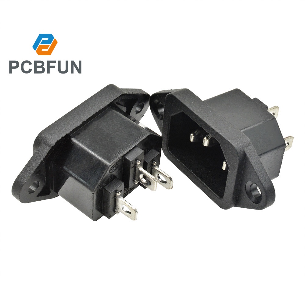 VISSQH 2 Pièces AC 250V 10A IEC 320 C14/C13 Vers C8/C7