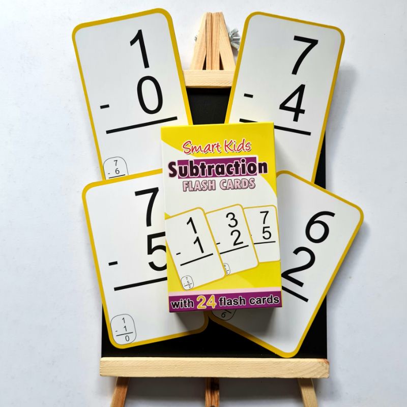 Smart Kids Flashcards Addition, Subtraction, Multiplication and ...