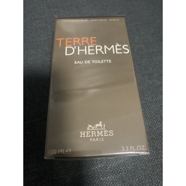 ORIGINAL Terre d Hermes edt 100/200ml/15ml pouch no box | Shopee ...