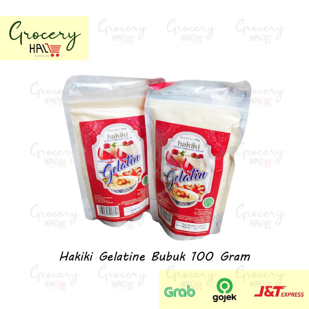 Hakiki GELATINE Powder 100 Grams (HALAL GELATIN) Shopee Philippines