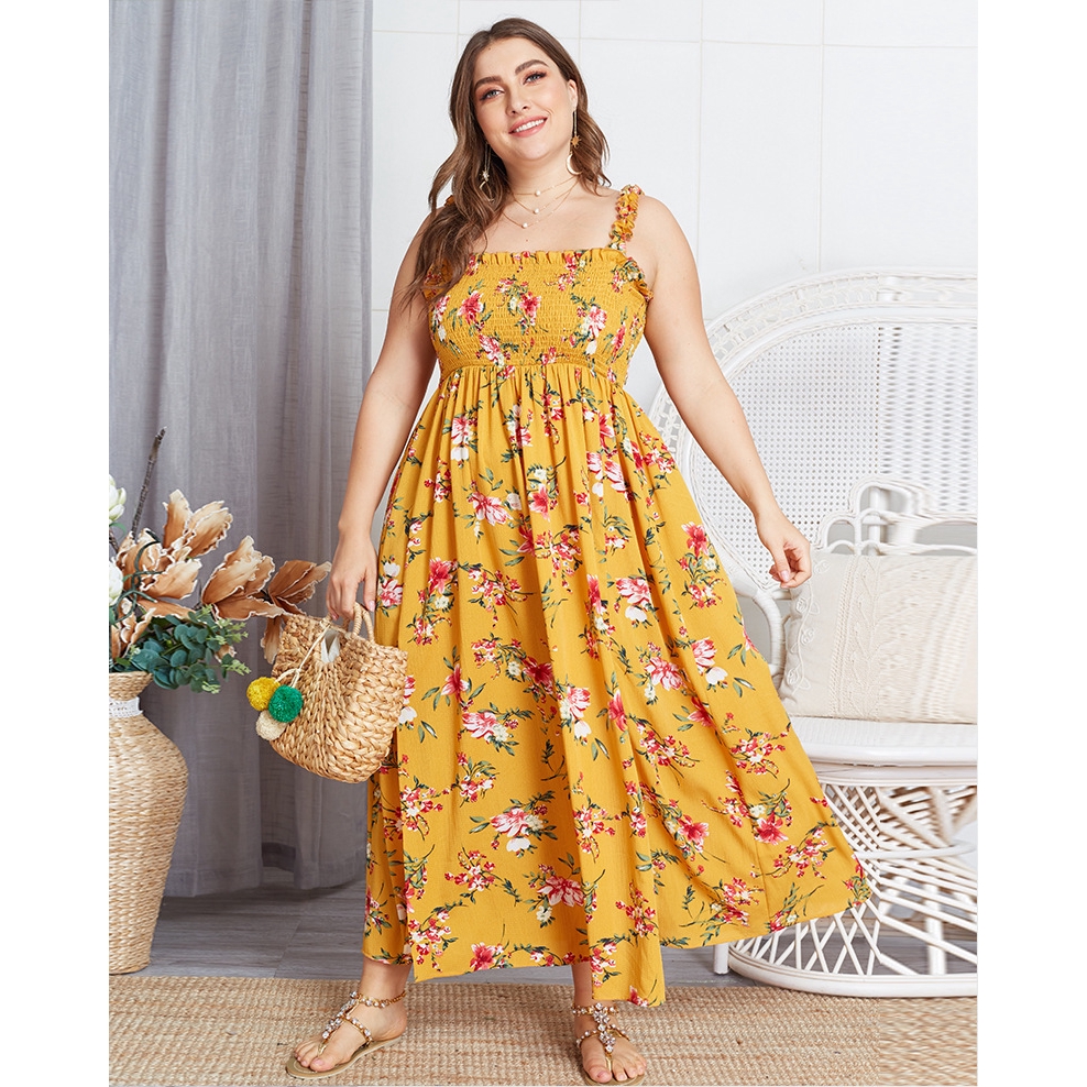 Shopee floral maxi outlet dress