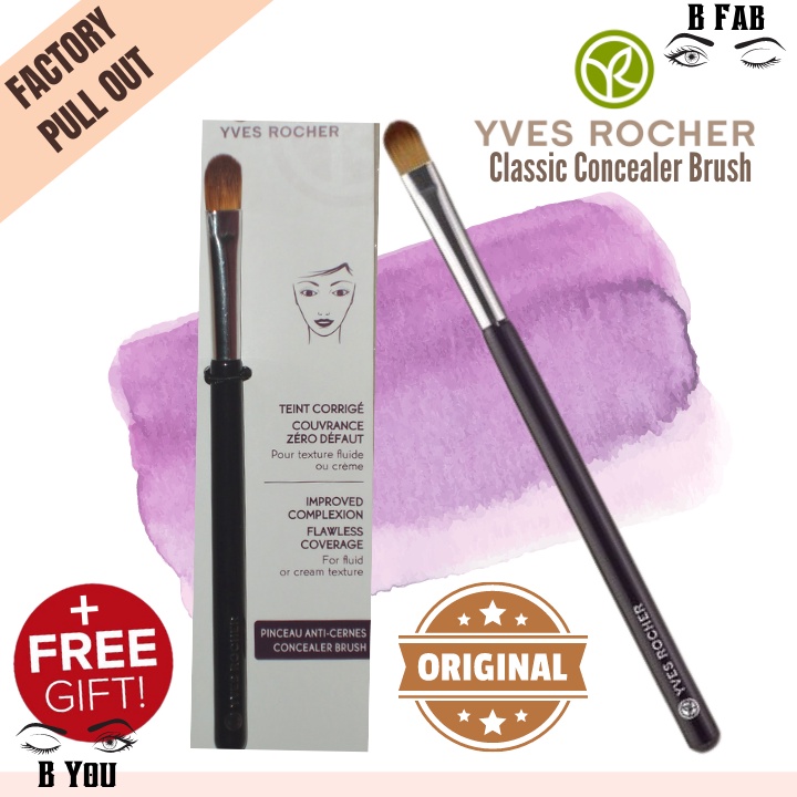 BBY Authentic Yves Rocher Classic Concealer Brush Eye Crease Makeup