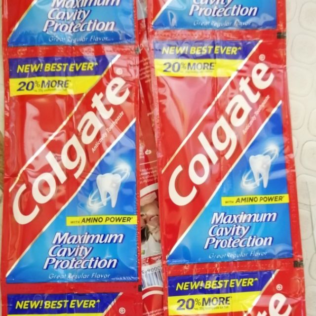 Colgate toothpaste sachet and tube Shopee Philippines