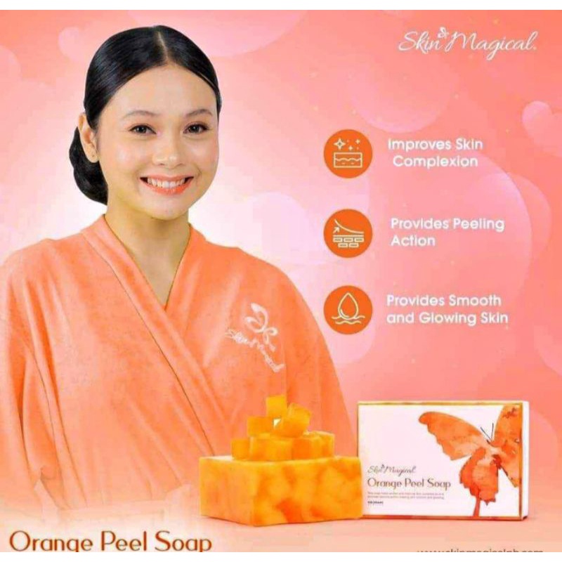 Skin Magical Orange Peel Soap | Shopee Philippines