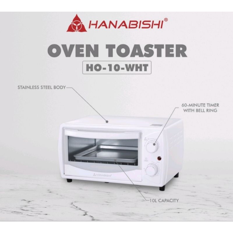 Hanabishi oven clearance toaster