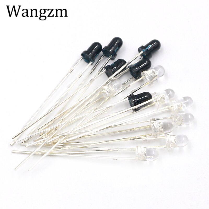 5mm 940nm Leds Infrared Emitter And Ir Receiver Diode 10pairs Diodes