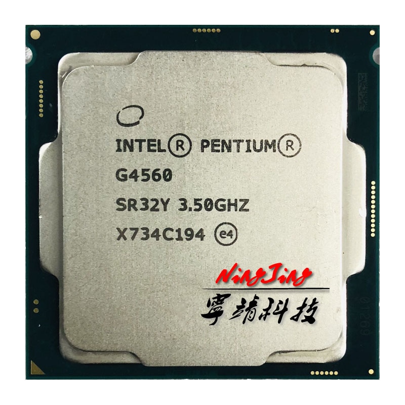 Intel Pentium G4560 35 Ghz Dual Core Quad Thread 54w Cpu Processor Lga 1151 Shopee Philippines 3933