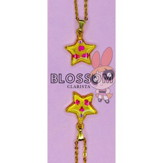 24k Gold Plated Powerpuff Girls BFF Necklace Bubbles -  Hong Kong