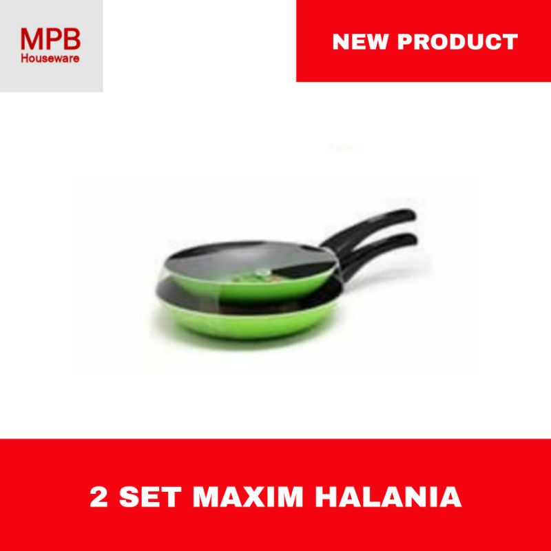 2 SET MAXIM HALANIA - FRYING PAN - NHAL-PZ-02-P - 20 CM 22 CM | Shopee ...