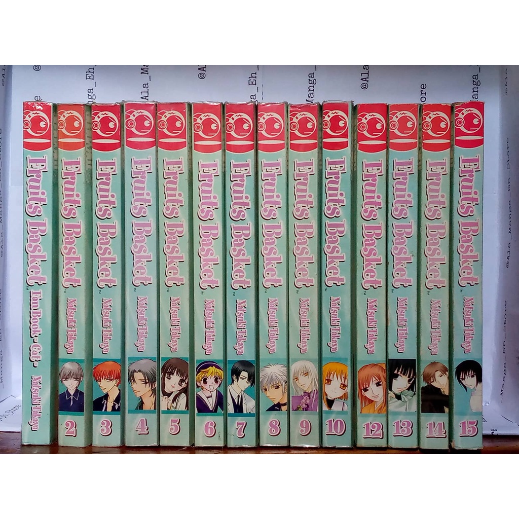 Fruits good Basket Manga vol. 1-17