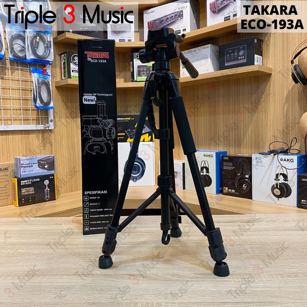 TAKARA ECO 193A Camera Tripod smartphone Tripod | Shopee Philippines