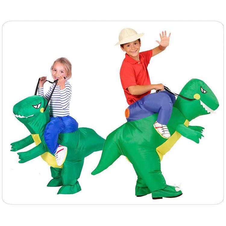 baby toys for kids Dinosaur Inflatable Costume Party Costume Set Cosplay Halloween Dress 17