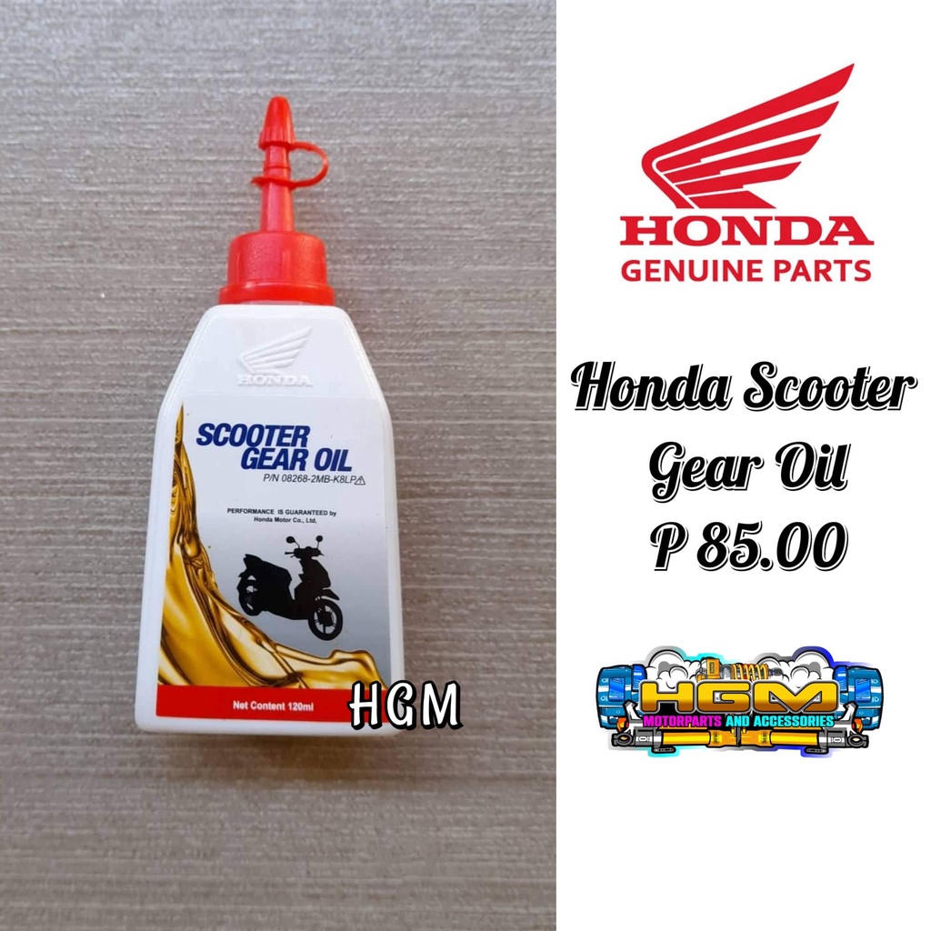 HONDA SCOOTER GEAR OIL HIGH PERFORMANCE (120 ML) Shopee Philippines