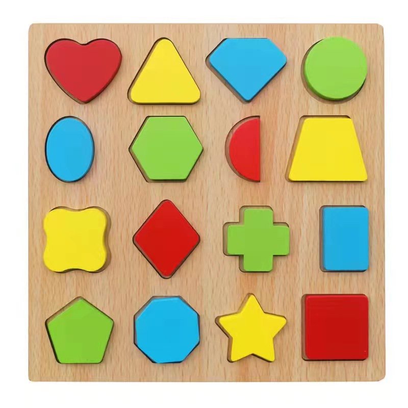 Alphabet Digital Puzzle Wooden Toys Number Letter shape Matching Jigsaw ...
