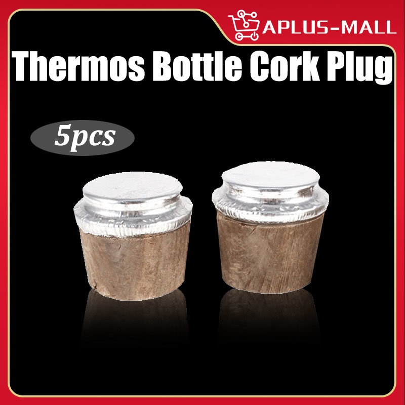 5pcs/set Wooden Thermos Bottle Cork Plug 30mm Bottom Diameter Shopee