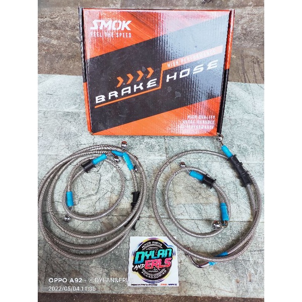 SMOK BRAKE HOSE ABS NMAX V1 / V2 | Shopee Philippines