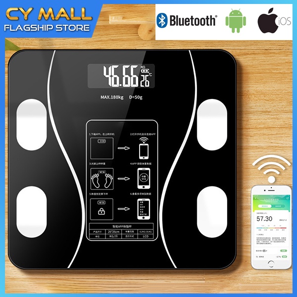 CY MALL Digital Weighing Scale for Human Body Fat Scale Electronic
