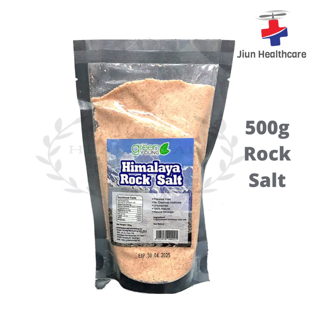 Green Young Himalaya Rock Salt (500g) | Shopee Philippines