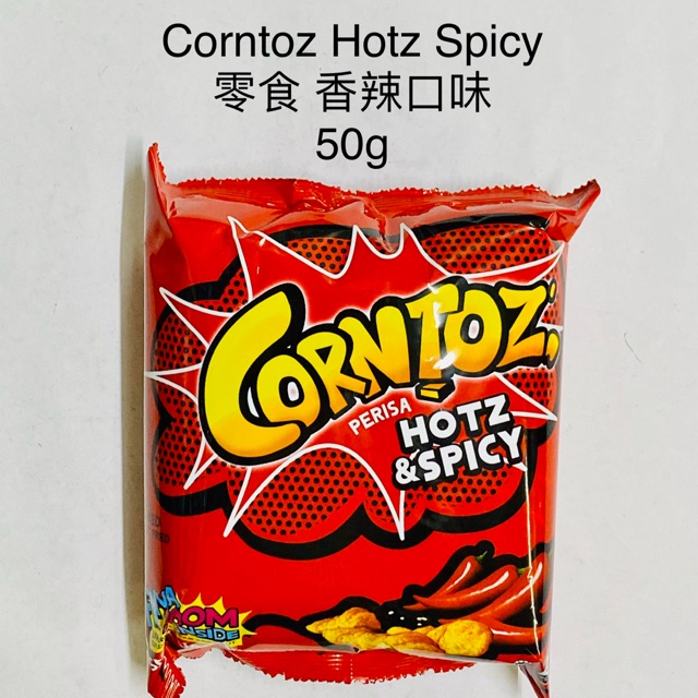 Corntoz Flavor hot & Spike Crackers Od 50g | Shopee Philippines