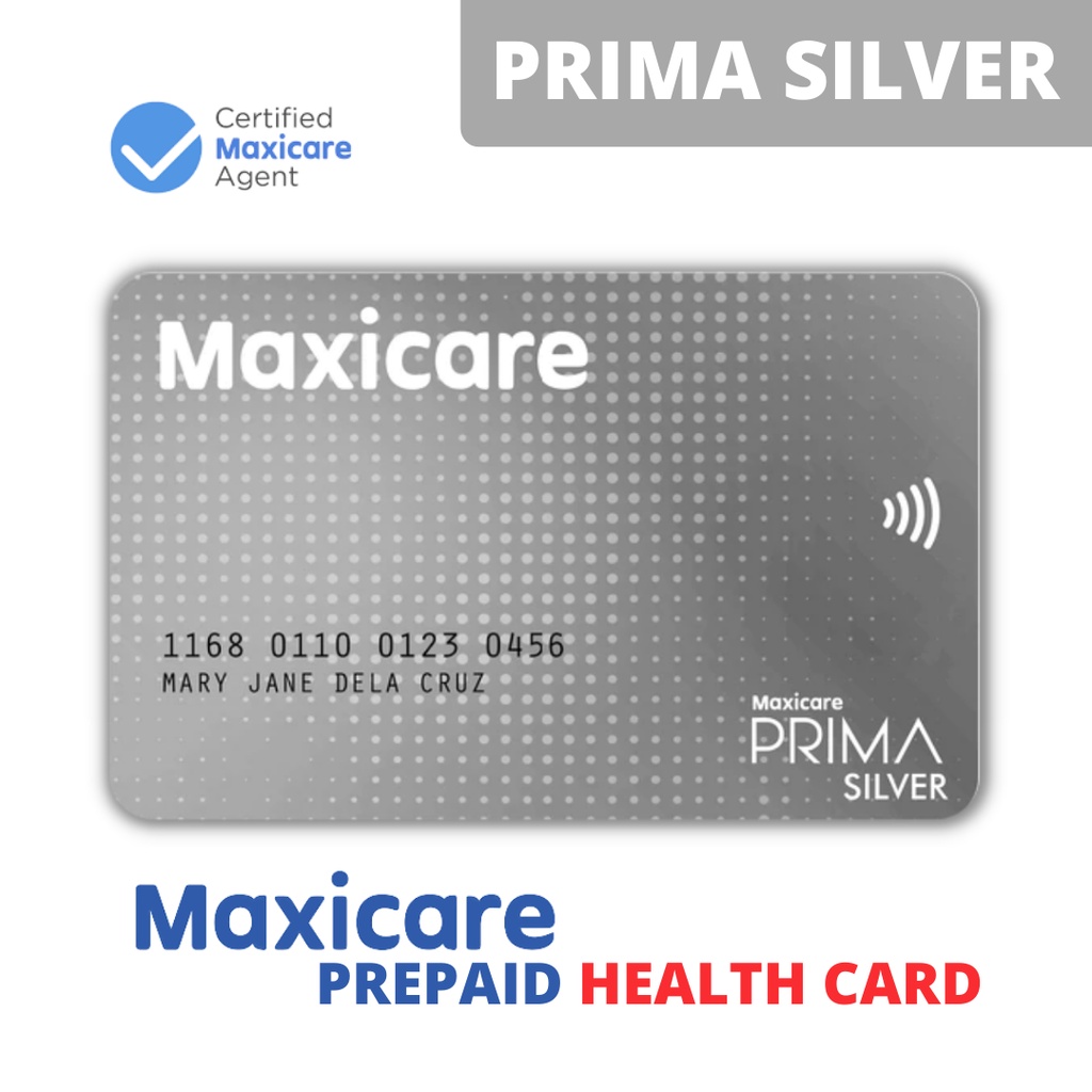 Maxicare Prima Silver / Prepaid Health Card / Prepaid HMO Shopee