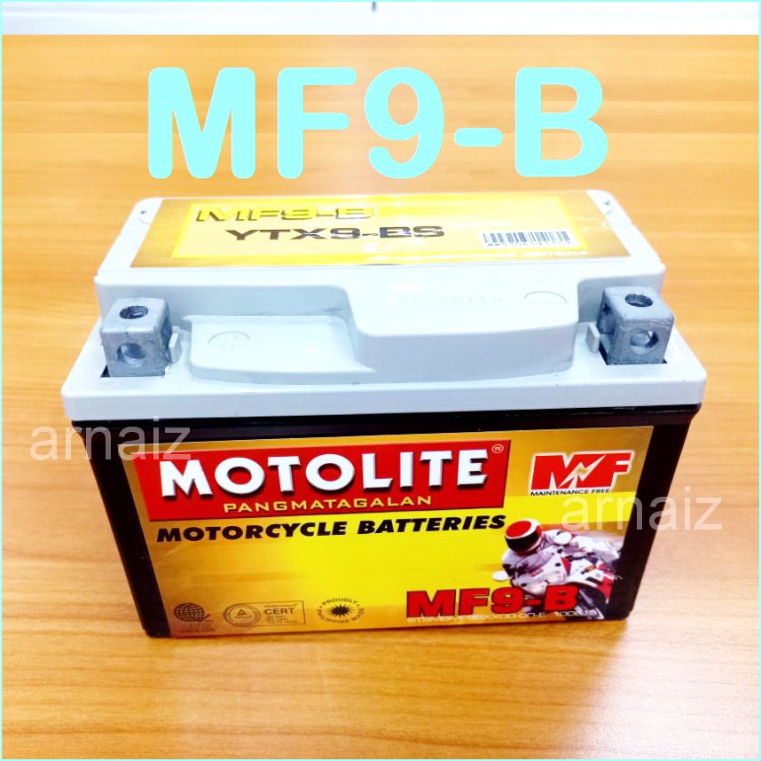 Motolite Motorcycle Battery MFB2.5L MFB3-L MF4L-B MF5L-B MFYB5L MF7A-B ...