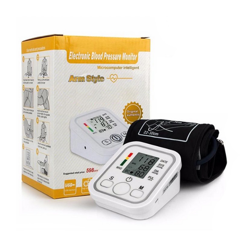 PinSan Electronic Blood Pressure Monitor Arm type, Arm style blood