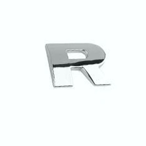 Silver Metal DIY 3D Alphabet Letter Digital Number Car Emblem Sticker 1 ...