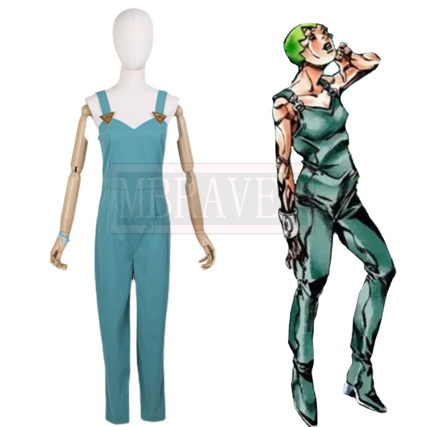 JoJo's Bizarre Adventure Jolyne Cujoh Cosplay JOJO Costume Halloween ...