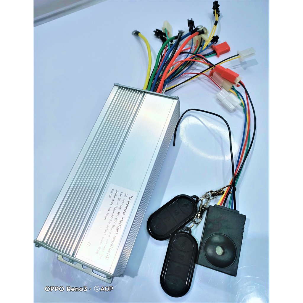 ebike controller 4860volts 35A, 8001000watts with reverse and keyless built in, 3 speed