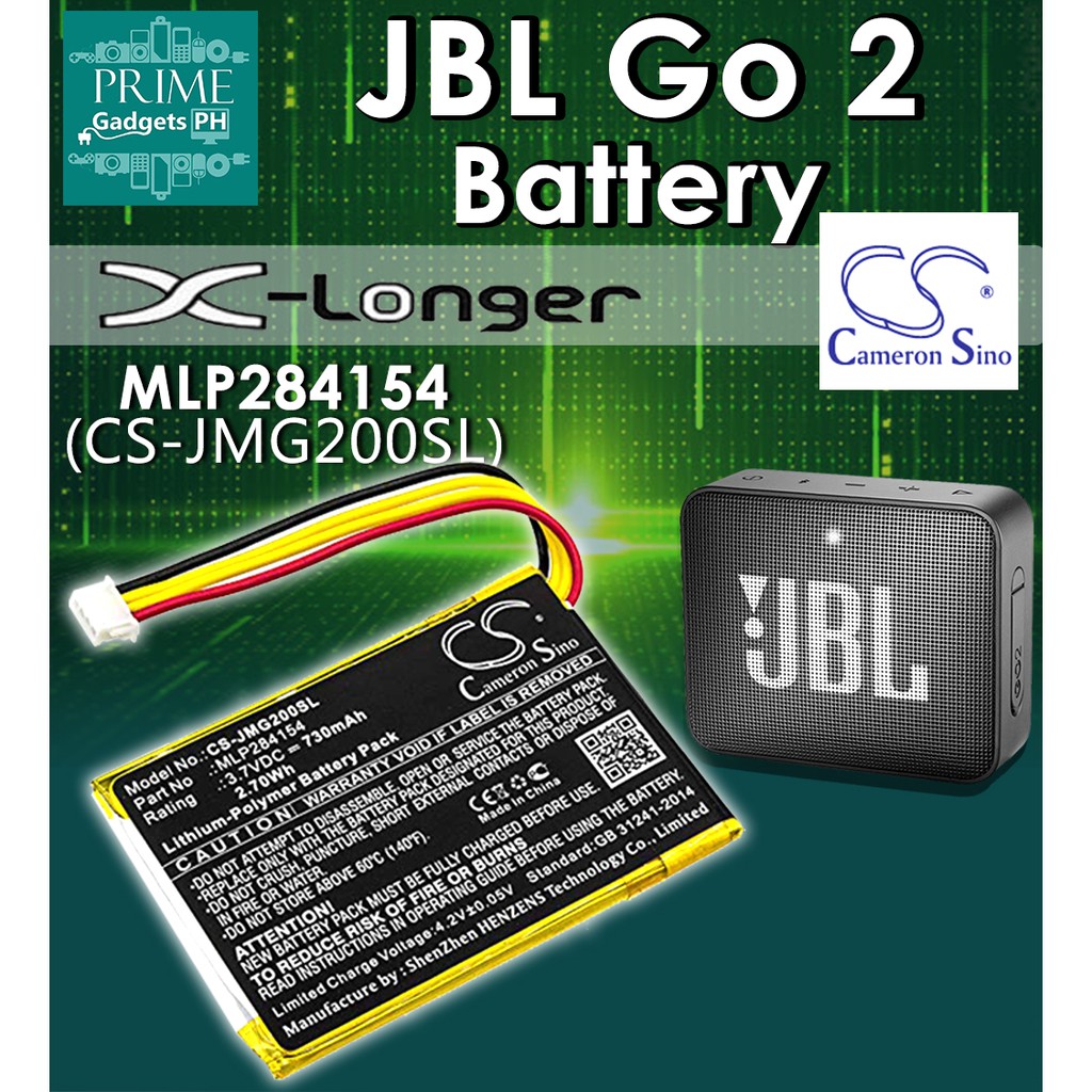 Jbl go 2 battery 2024 status