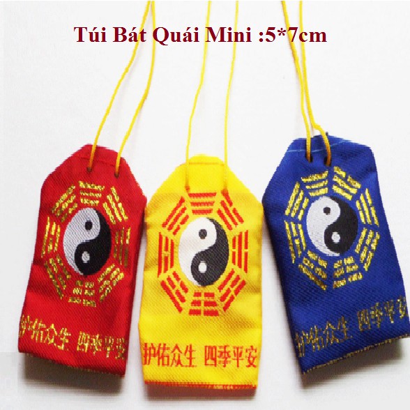 6 Monete Cinesi Bagua Tai Sui Portafortuna Feng Shui Con Bustina Regalo