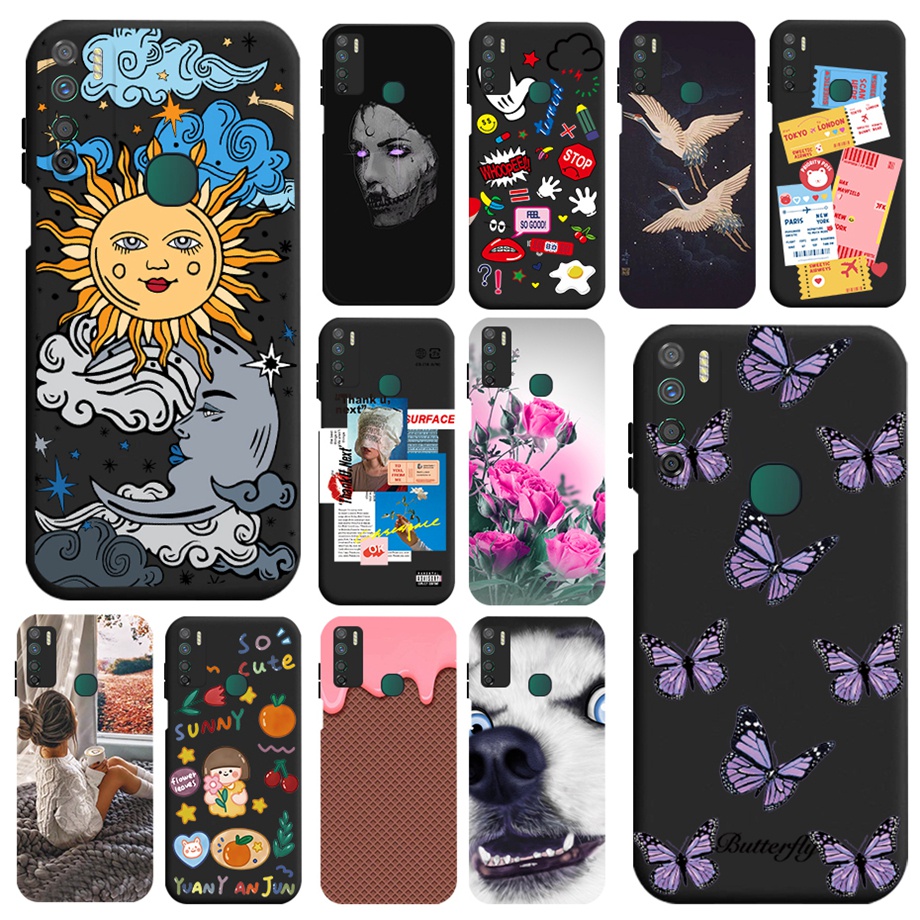 Casing for Infinix Note 7 Lite Cover Fashion Pattern Pretty Girl love ...