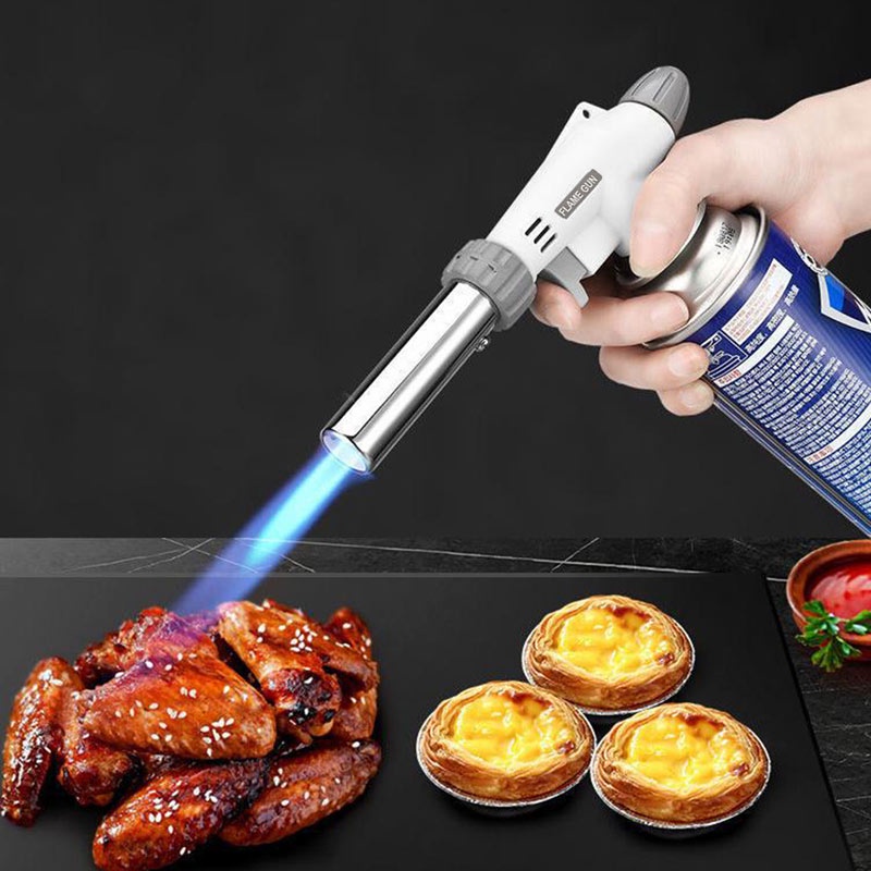 Gas Torches Flame Gun Blowtorch Cooking Welding Butane Burner Lighter