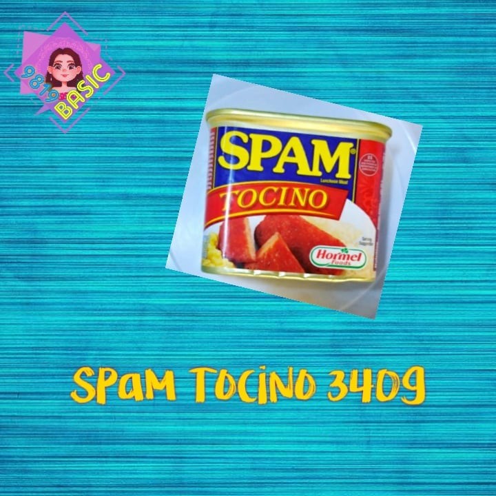 Spam Luncheon Meat 340g with different variants. Expiration Dec 2024