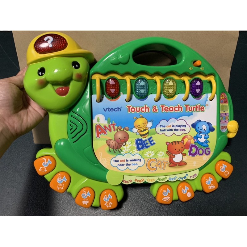 Vtech touch and teach turtle book shopee philippines