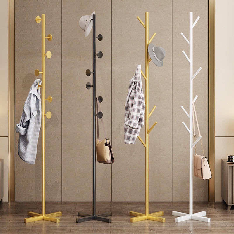 Stand Coat Rack Hanging Pole Rack Metal Clothes Hanger 170cm For living ...