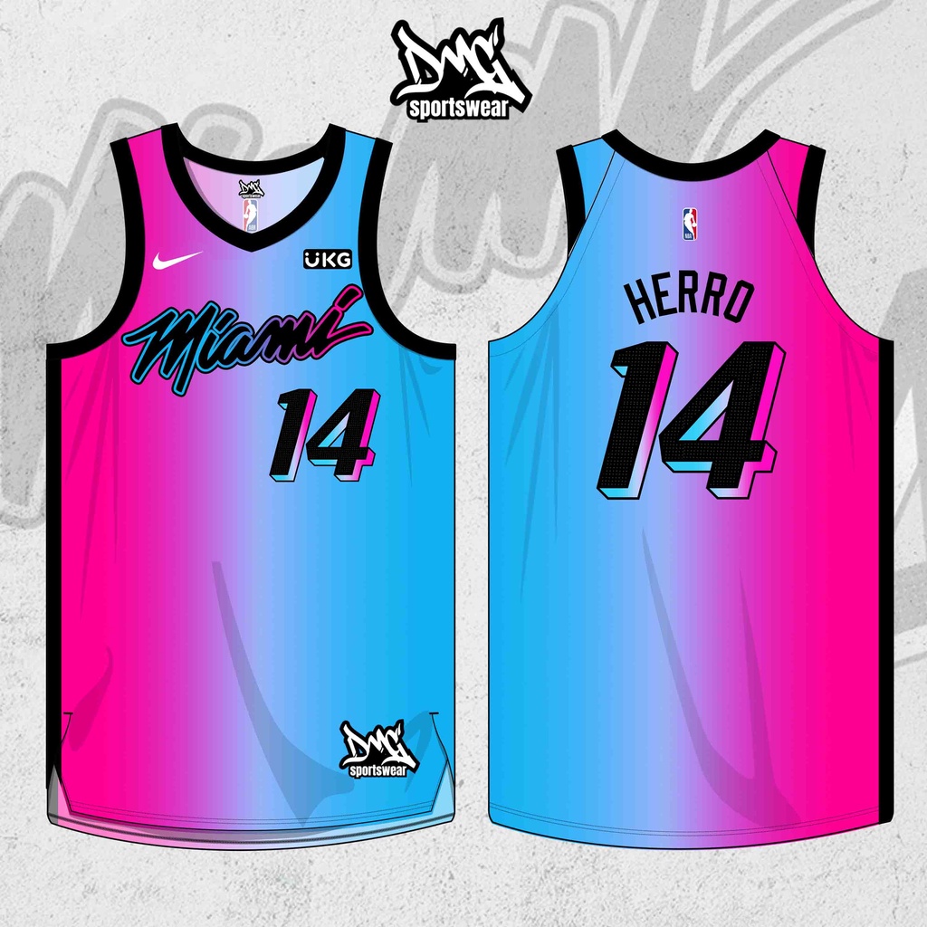 Vice Versa 2019-2020 Miami Heat City Edition Full Sublimation Jersey ...