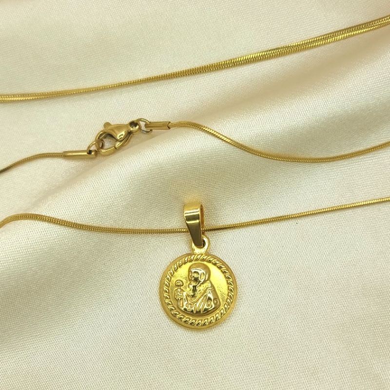 San benito deals gold pendant