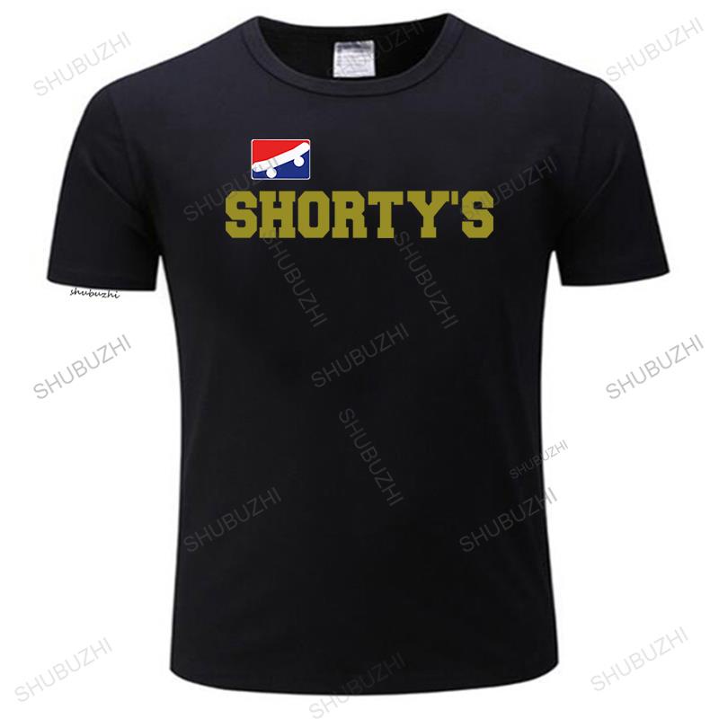 Mens Luxury Cotton TeeShirts Brand Clothing Shortys Skateboard Vintage T Shirt Homme 90S Skate