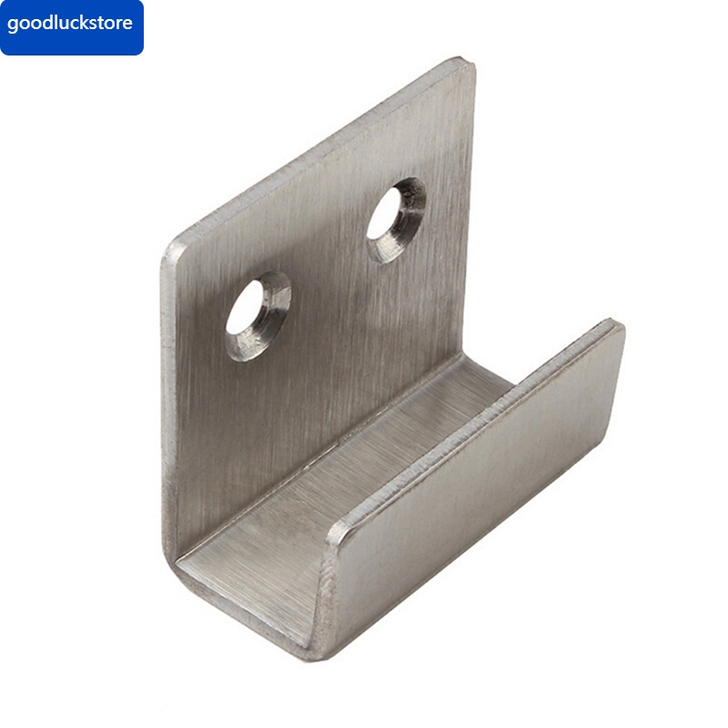 5 pcs stainless steel flat Jshaped bracket wallmounted heavyduty