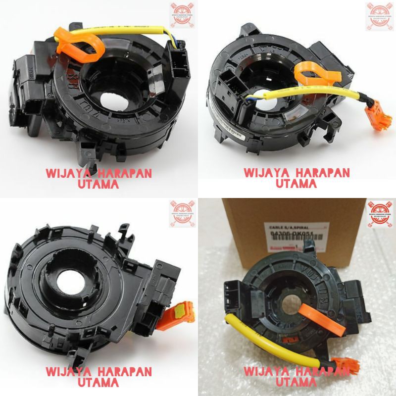 Spiral Cable Horn Cable Toyota Hilux Innova Fortuner Type G & V Yr 20042015 Original 1pc