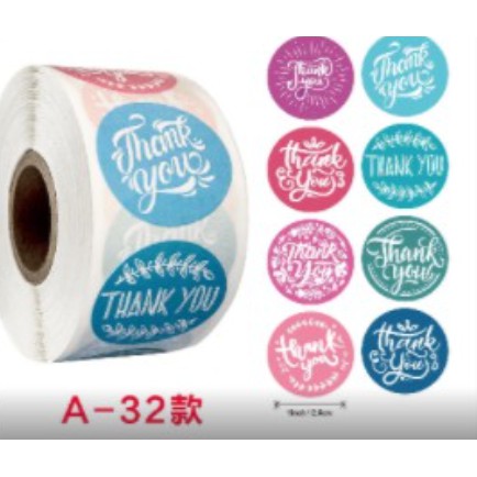 COD Handmade Thank You Stickers TY sticker Label Philippine Based (38 ...